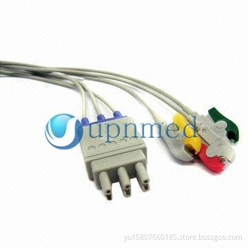 Philips 3-lead ECG trunk cable and leads for Patient monitor